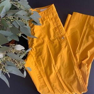 Limited edition canary yellow Prada pants